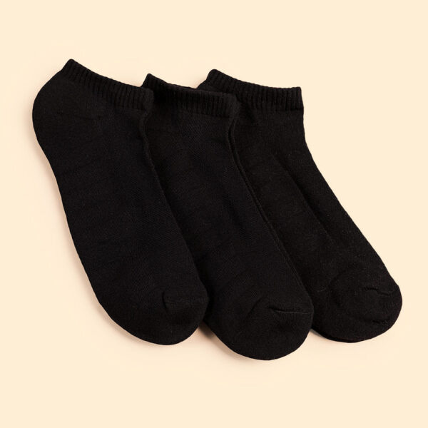 Calcetines Pack x 3 Hombre Mitzo Negro