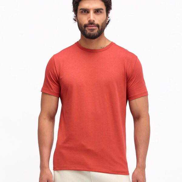Polo Hombre José Core Rojo Ladrillo