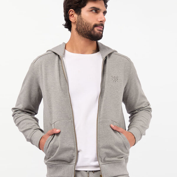 Casaca Hombre Michel Gris Melange