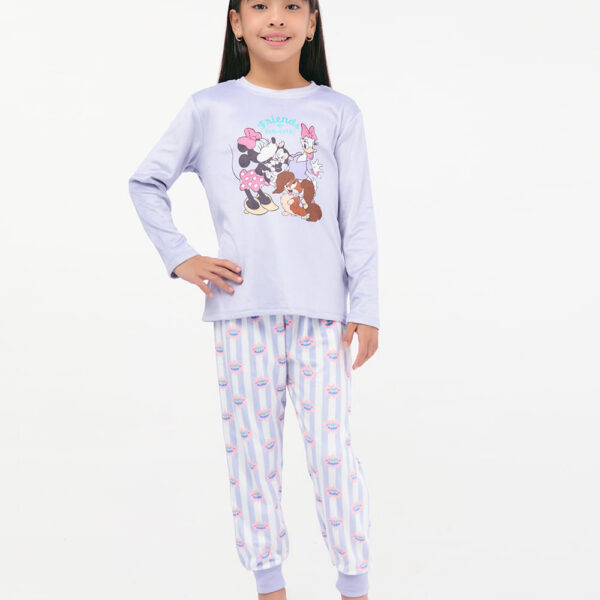 Pijama Set 2 Piezas Niña Almudena Lila Ice/Coco