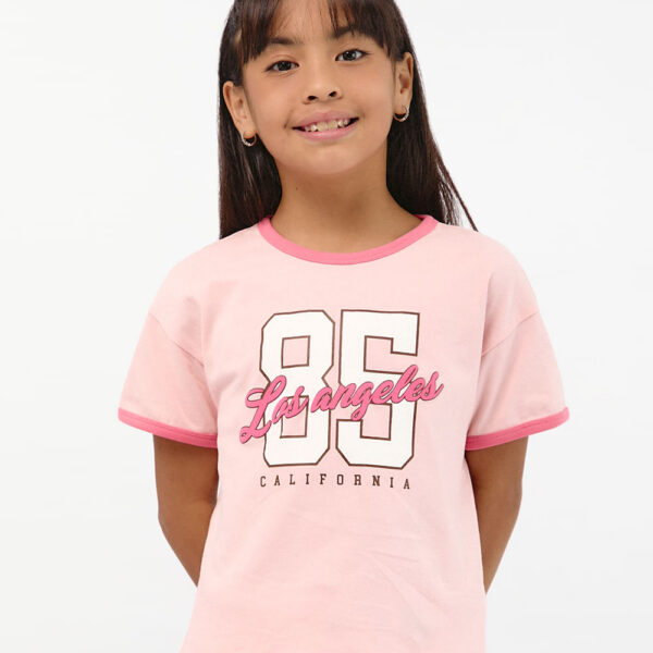 Polo Niña Jazmin Rosado Wood