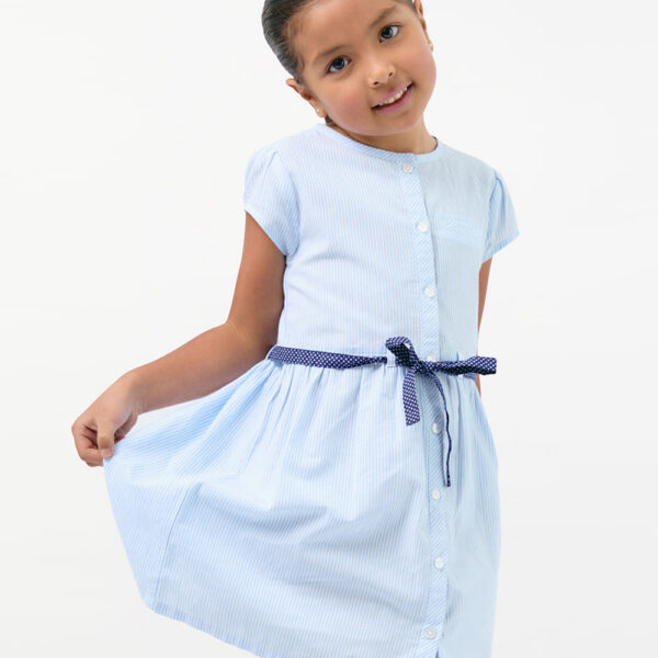 Vestido Niña Rafaela Celeste