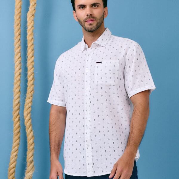 Camisa Hombre Dilan Blanco Optico