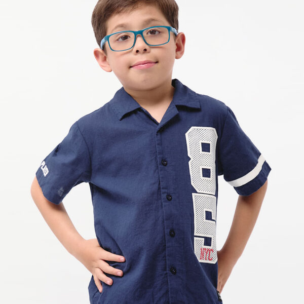 Camisa Niño Austin Azul Atlántico
