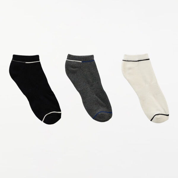 Calcetines Pack x 3 Hombre Cales Negro