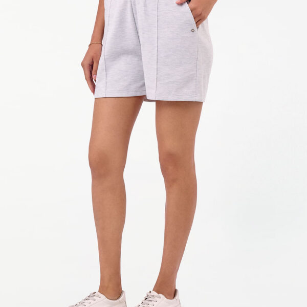 Short Mujer Ariana Gris Melange