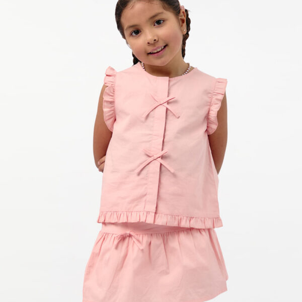 Blusa Niña Analu Rosado Wood