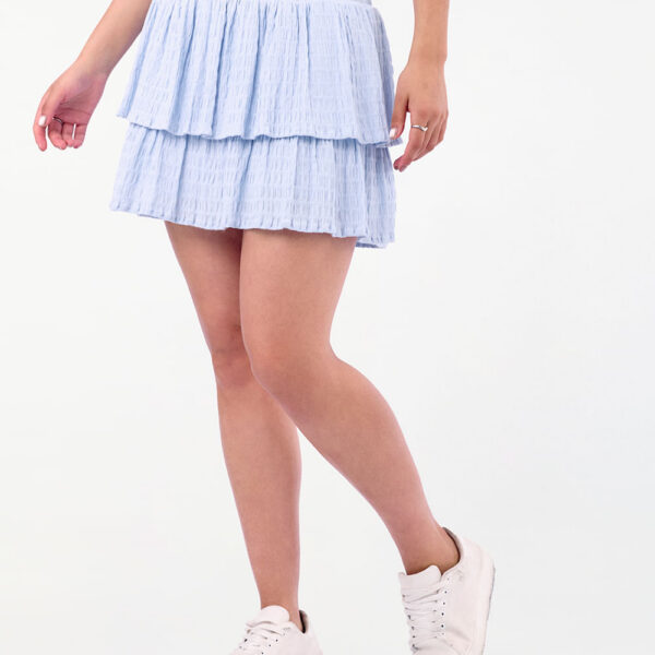 Falda Mujer Marina Celeste