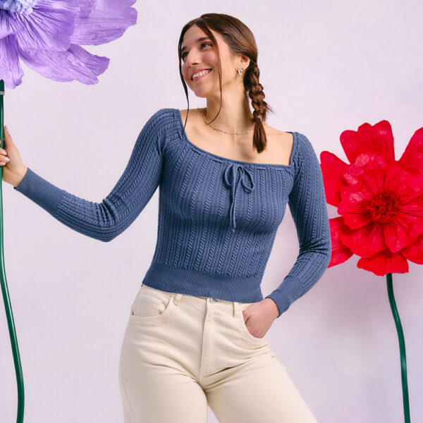 Polo Mujer Kiana Azul Pacífico