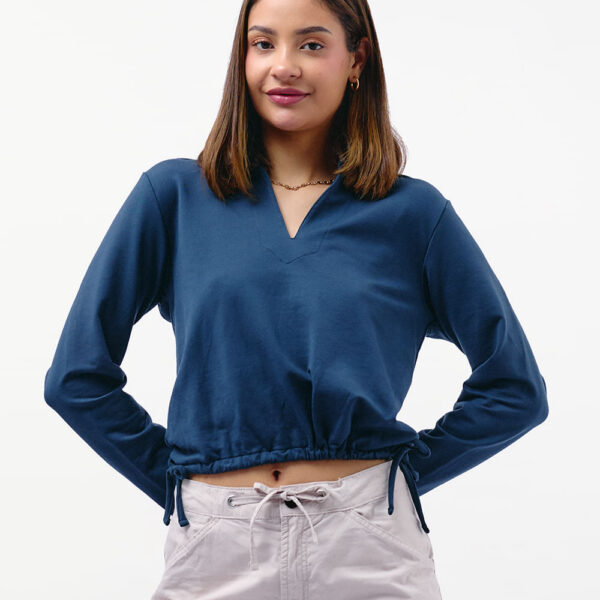 Polo Mujer Jady Azul Pacífico