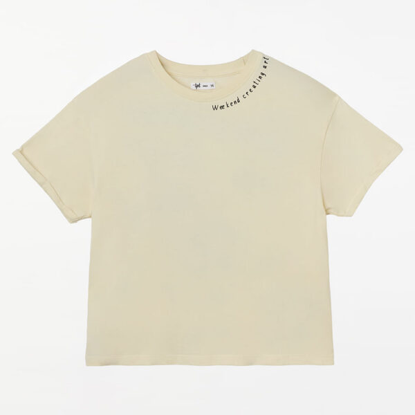Polo Jovencita Marieta Crema Pastel