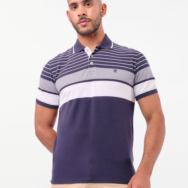 Polo Cuello Camisa Hombre Saylor Azul Dutty