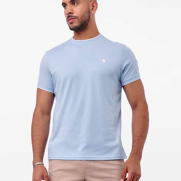 Polo Hombre Edu Celeste Artico