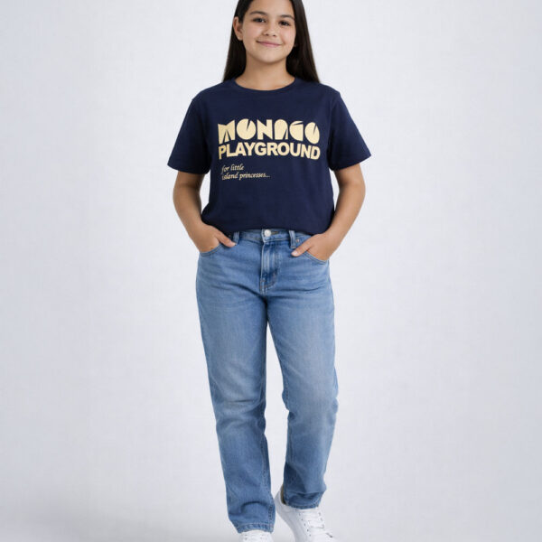 Polo Jovencita Marieta Azul Sombra