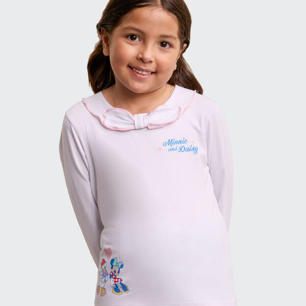 Polo Niña Bonnie Blanco