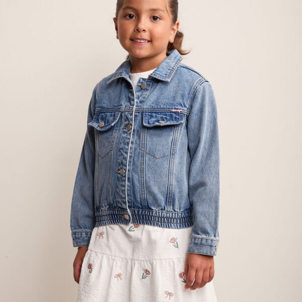 Casaca Niña Layla Light Wash