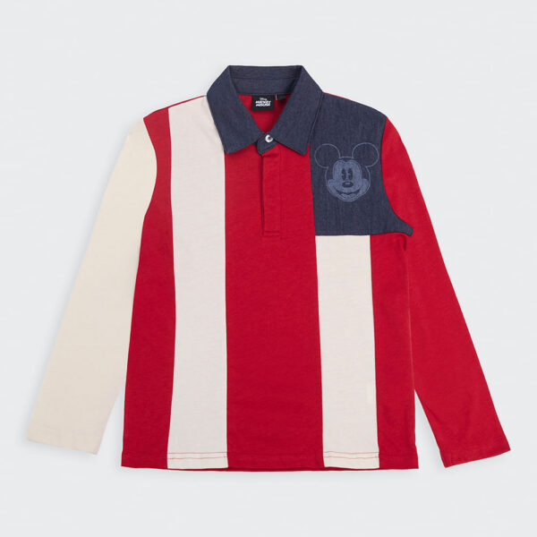 Polo Cuello Camisa Niño Harry Rojo Fuerte