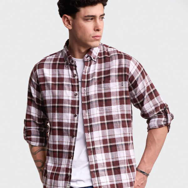 Camisa Hombre Tomus Guinda Taw