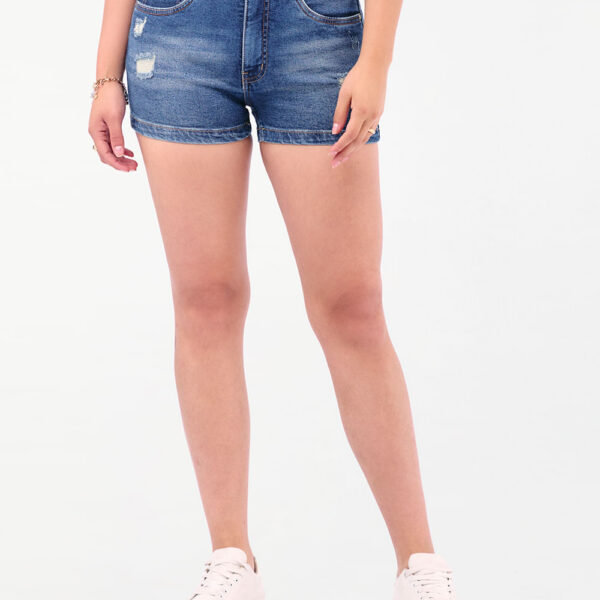 Short Denim Mujer Florencia Dirty Wash