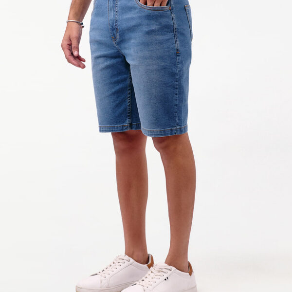 Bermuda Denim Hombre Mbappe Cristal