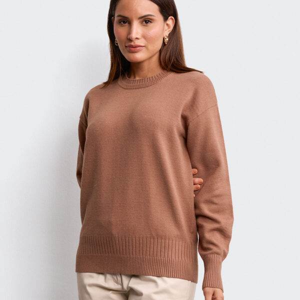 Chompa Mujer Mora 3b Marron Roble