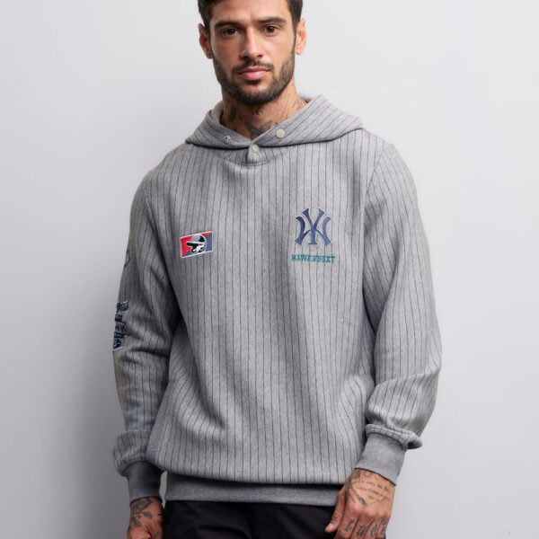 Polera Hombre Nick Gris Melange