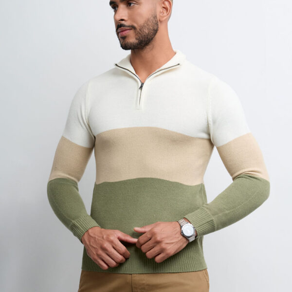 Chompa Hombre Zair Verde Dusty