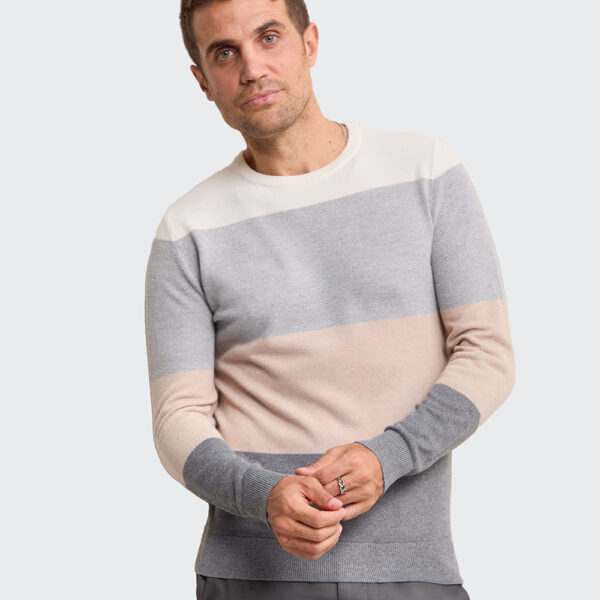 Chompa Hombre Jhair Beige Crema