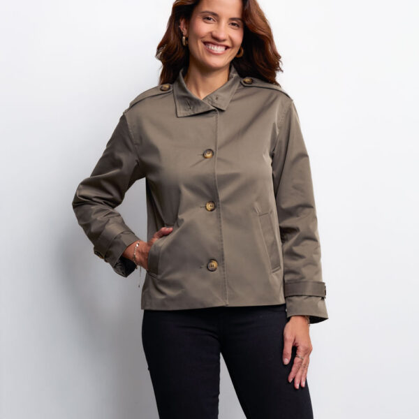 Casaca Mujer Katie Verde Militar