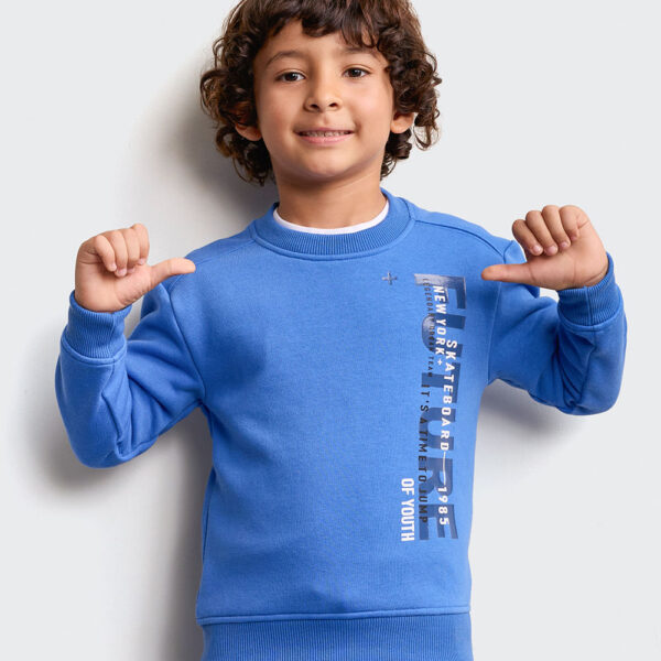 Polera Niño Franklin Azulino Sea