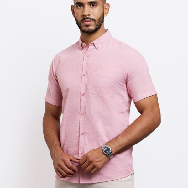 Camisa Hombre Alpine Rosa Silver