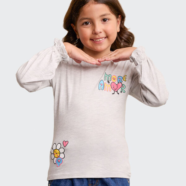 Polo Niña Mariamanda Niquel Poly Htr
