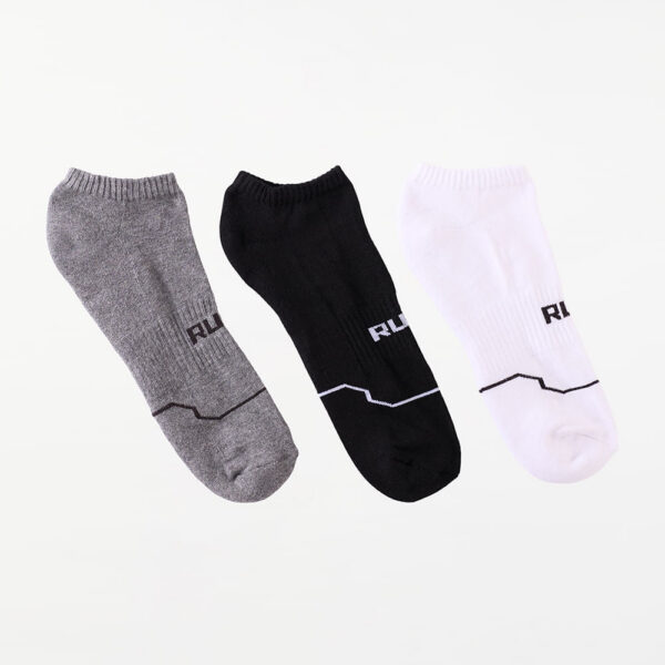 Calcetines Pack x 3 Hombre Marcos Blanco/Negro/Melange