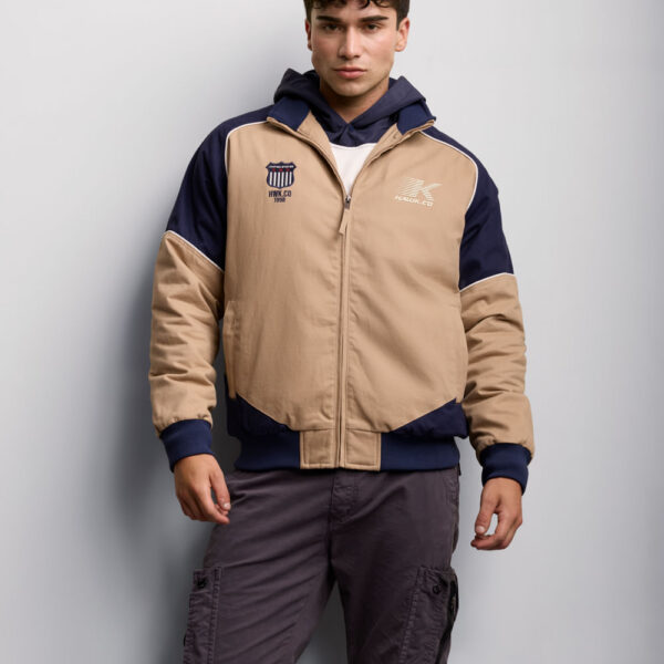 Casaca Hombre Tim Beige Camello 15-121