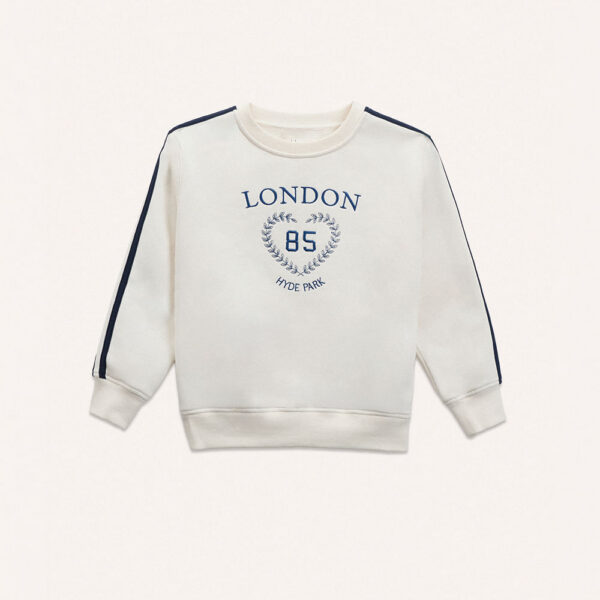 Polera Niña Estela Crema Pastel