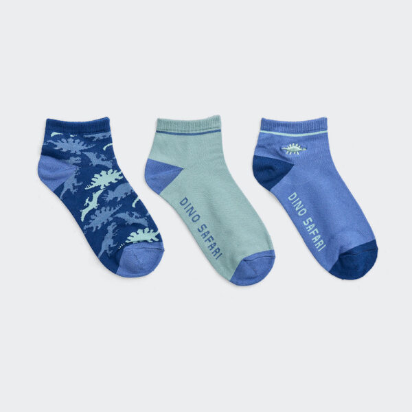 Calcetines Pack x 3 Niño Milcar Azul/Celeste/Azul