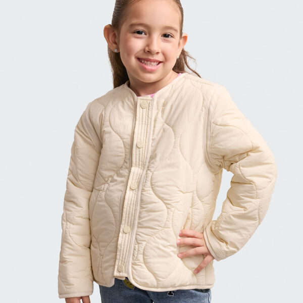 Casaca Niña Cici Crema Pastel