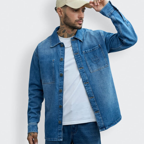 Camisa Hombre London Light Wash