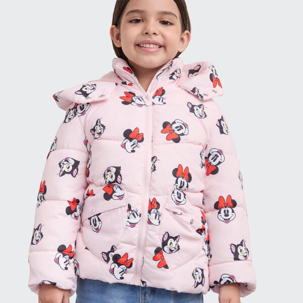 Casaca Niña Aura Rosado Agua