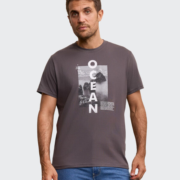 Polo Hombre Ronald Gris Noche