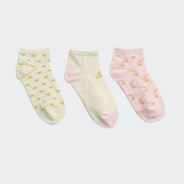 Calcetines Pack x 3 Niña Nini Coco/Rosa/Coco