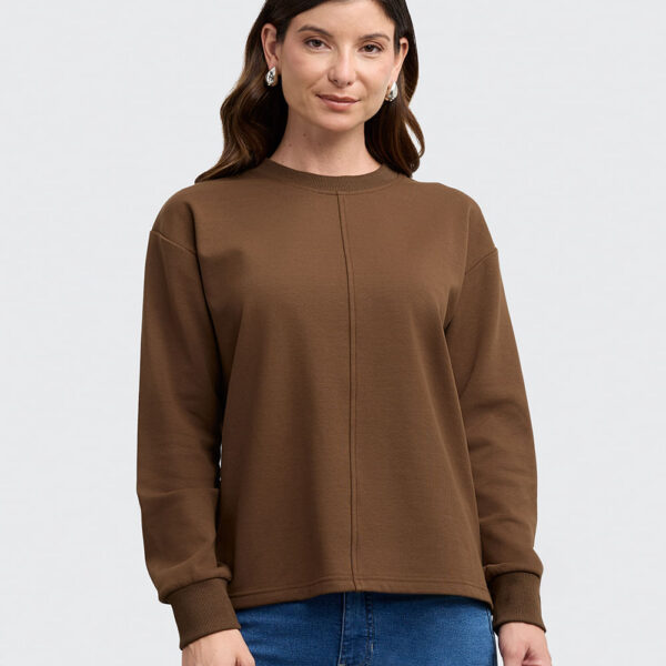Polera Mujer Axela Marrón