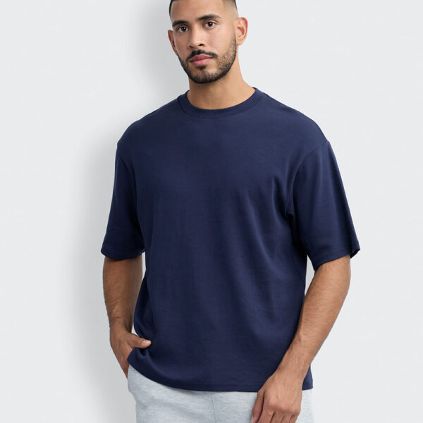 Polo Hombre Fernando Azul Nautico Seda