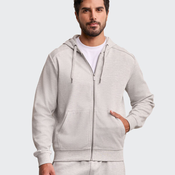 Casaca Hombre Romeo Grey Fit Poly Htr