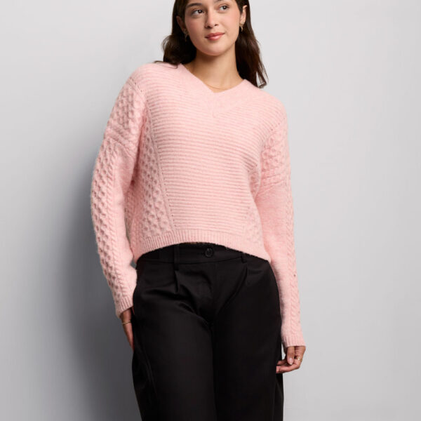Chompa Mujer Yesli Rosa Barbie