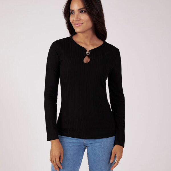 Polo Mujer Braulia Negro