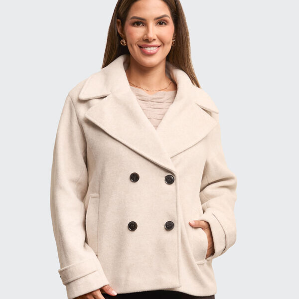 Abrigo Mujer Atenas Beige Arena
