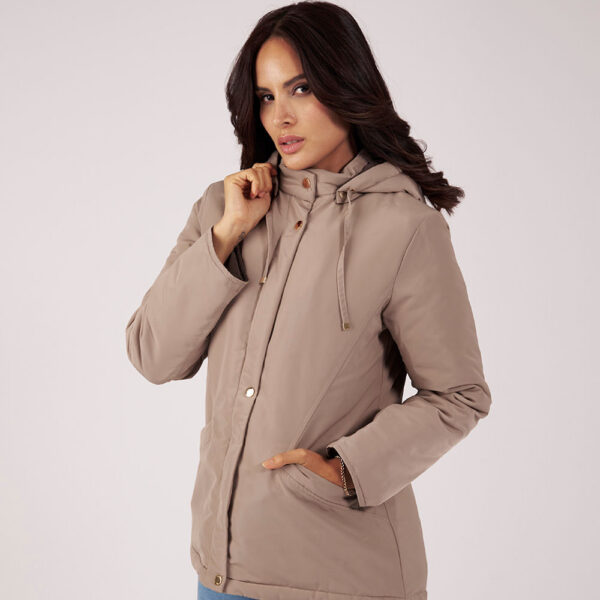 Casaca Mujer Belinha Beige Latte