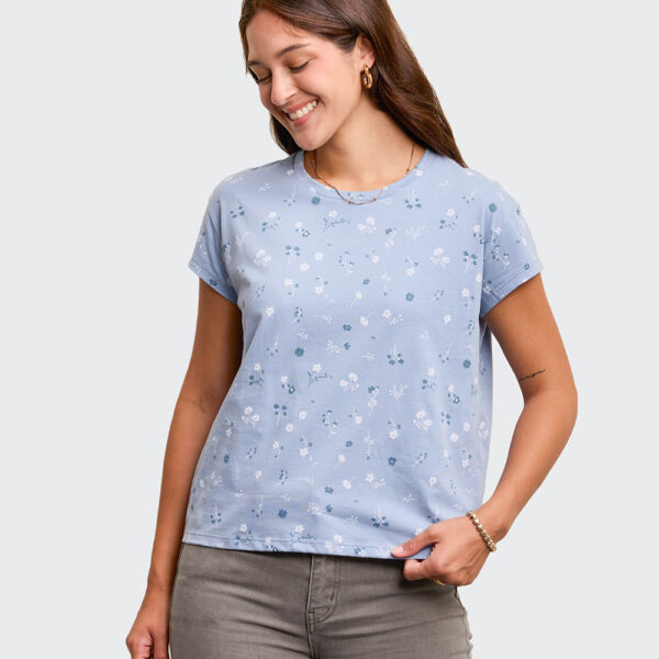 Polo Mujer Main Acero