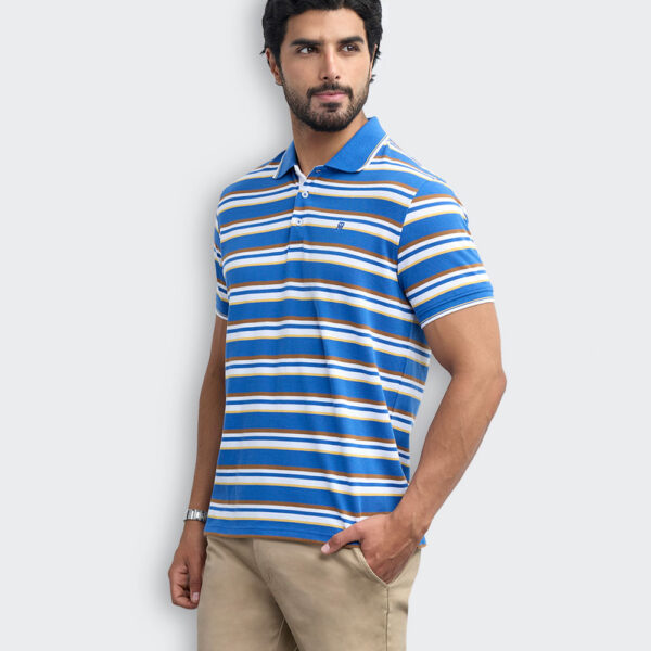 Polo Cuello Camisa Hombre Saylor Azulino Sea